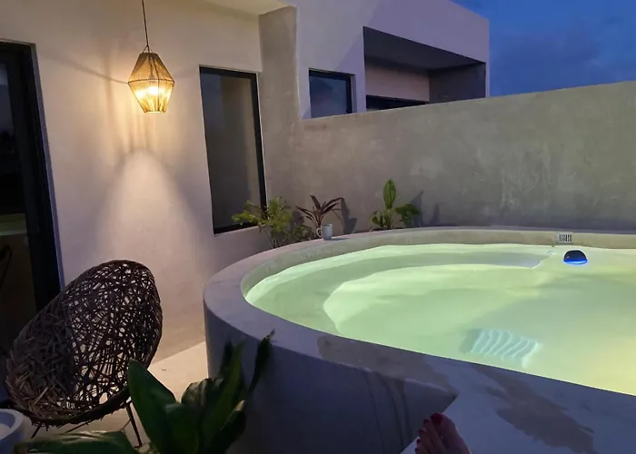 Peaceful Veleta With Private Terrace And Pool Appartement Tulum